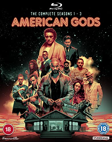 American Gods Season 1-3 [Blu-ray] [Region B] [2021]