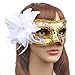 IETANG 10pcs Set Half Venetian Masquerade Ball Masks Costume Party Accessory
