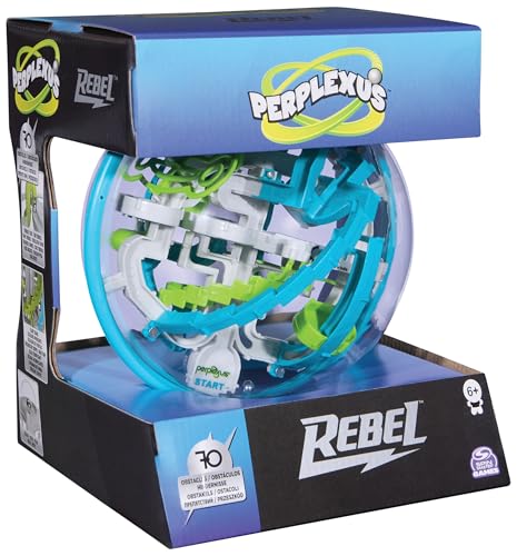 Spin Master Games Perplexus Rebel, 3D-Kugellabyrinth mit 70 Hindernissen - für fingerfertige Perplexus-Fans ab 6 Jahren