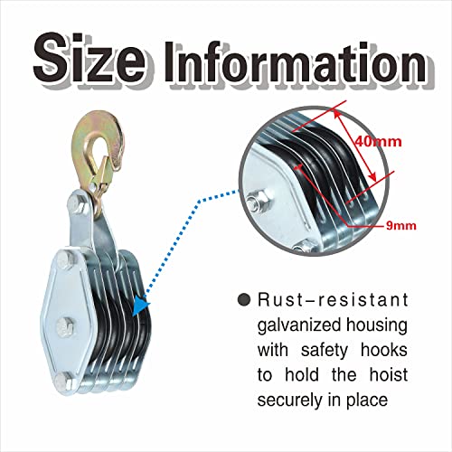 Poulie de levage à corde pour stopper les douleurs de dos