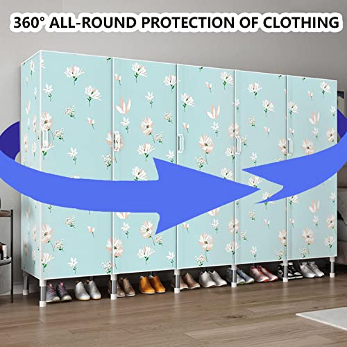 Étagères de garde-robe portables pour optimiser les petits espaces - 6