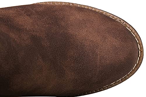 Image of GLOBALWIN Women's Chunky Low Heels Boots Knee High Boots For Women