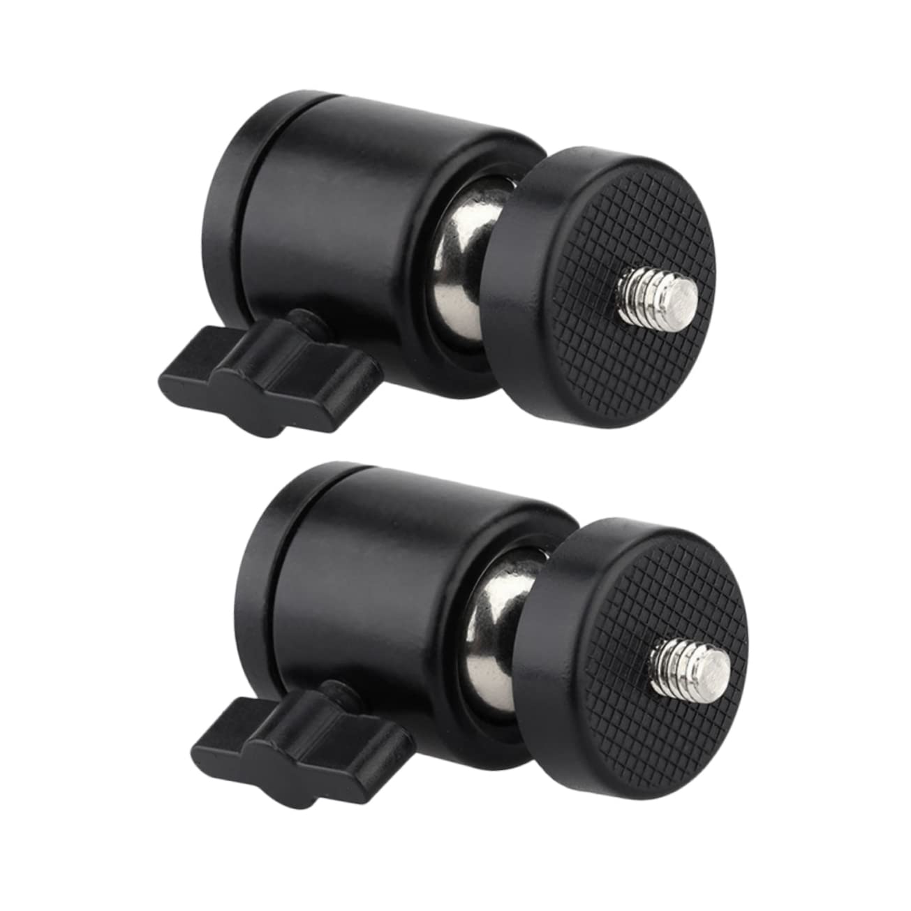 HEMOTON Professional Mini Ball Head Tripod Mount Hot Shoe and Ring Light Fits Cameras Smartphones Action Cameras