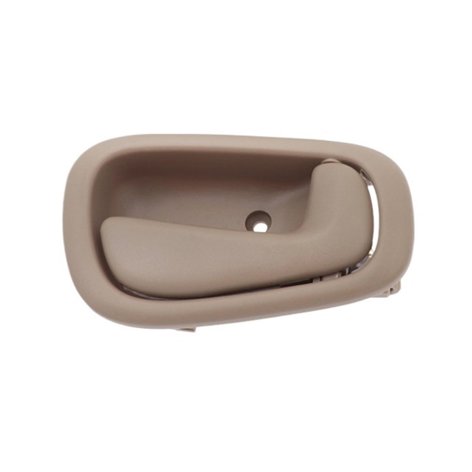 Rynvrncoe Beige-Lh Car Door Handle For Toyota For Corolla 69206-02050 69205-02050 Door Inside Handle Abs Beige Grey(Beige-Lh)