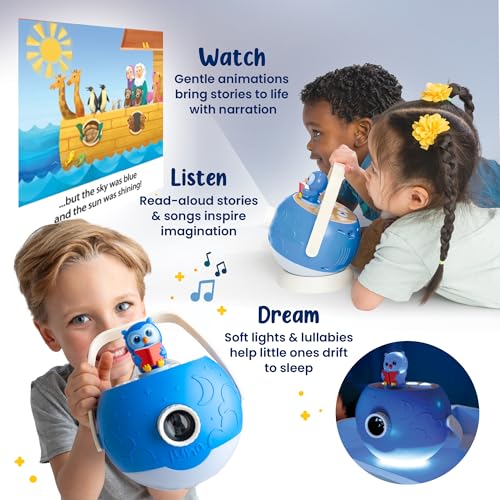 LUNA STORYTIME Kids Book Projector - 6 Bible & 5 Fairytale Stories, 10 Songs, Ages 3+ by LUNA STORYTIME - Used condition - Image 8