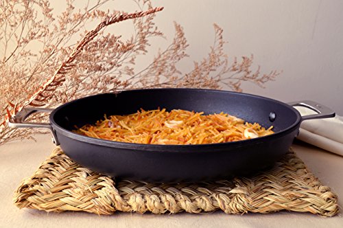 Valira Aire Antihaft Induktion kompatibel Paella-Pfanne, 30 cm dunkelgrau - 6