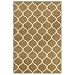 Maples Rugs Rebecca Contemporary Area Rugs for Living Room & Bedroom [Made in USA], 7 x 10, Café Brown/White