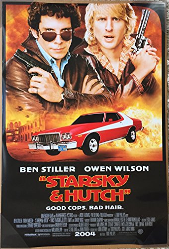 STARSKY & AND HUTCH MOVIE POSTER 2 Sided ORIGINAL INTL 27x40 BEN STILLER OWEN WILSON