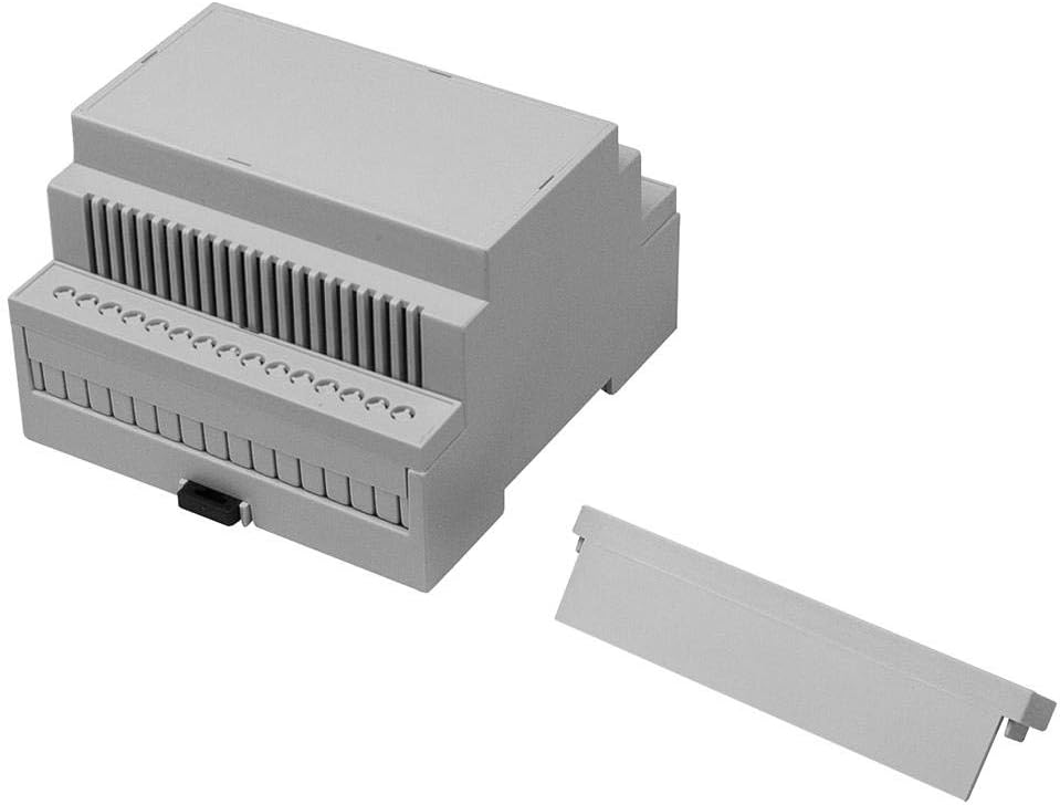 CAMDENBOSS ENCLOSURE, DIN RAIL, VENTED, M5, KIT
