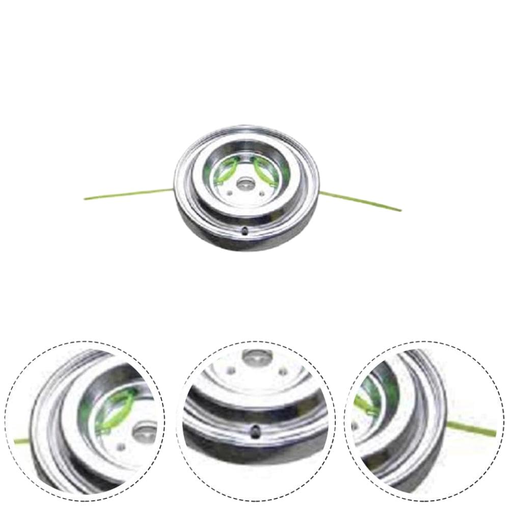 Tête de ligne de remplacement en aluminium, pour tondeuse à gazon universelle, outil électrique de jardin, 1 pièce