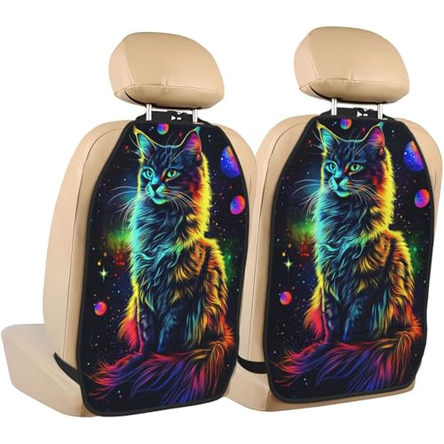 Protectores de pelo largo para asiento de coche con organizador y protección de barro