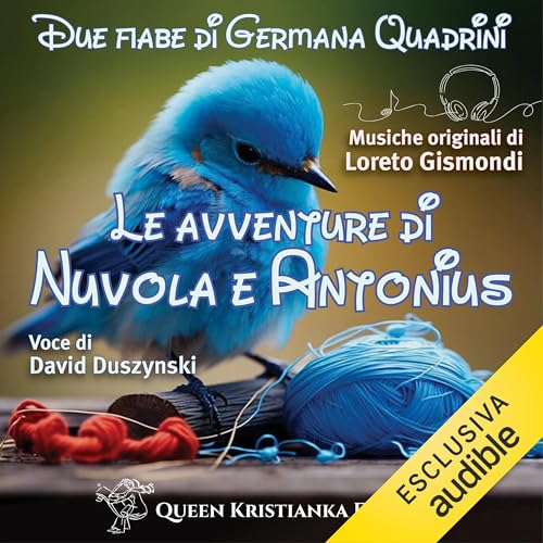 Diseño de la portada del título Le avventure di Nuvola e Antonius