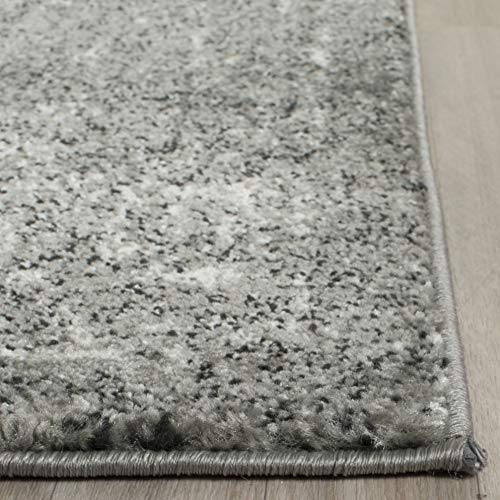 Safavieh Evoke Collection 8' X 10' Silver / Ivory Evk256S Oriental Distressed Non-Shedding Living Room Bedroom Dining Home Office Area Rug #TOP3