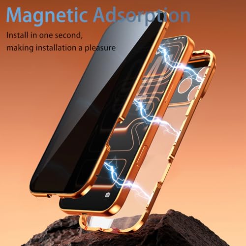 Coque iPhone 17 Pro Max anti-espion protège écran et caméra