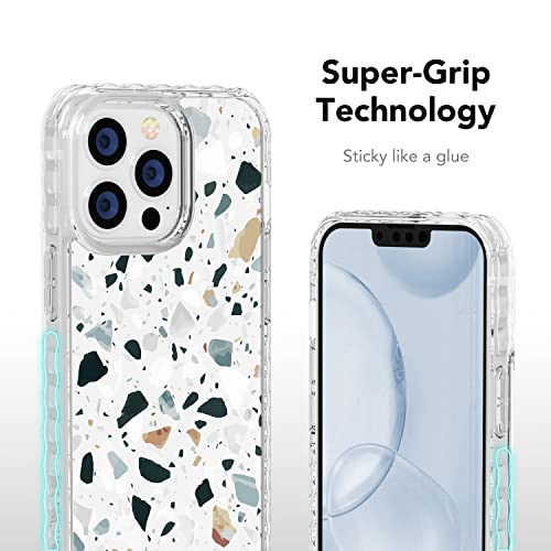 Aknacase Iphone 13 Pro Max Marble Case Never-Fall Series Super Grip High Impact Silicone Case With Pattern For Iphone 13 Pro Max (Design 103105-Us) #TOP2