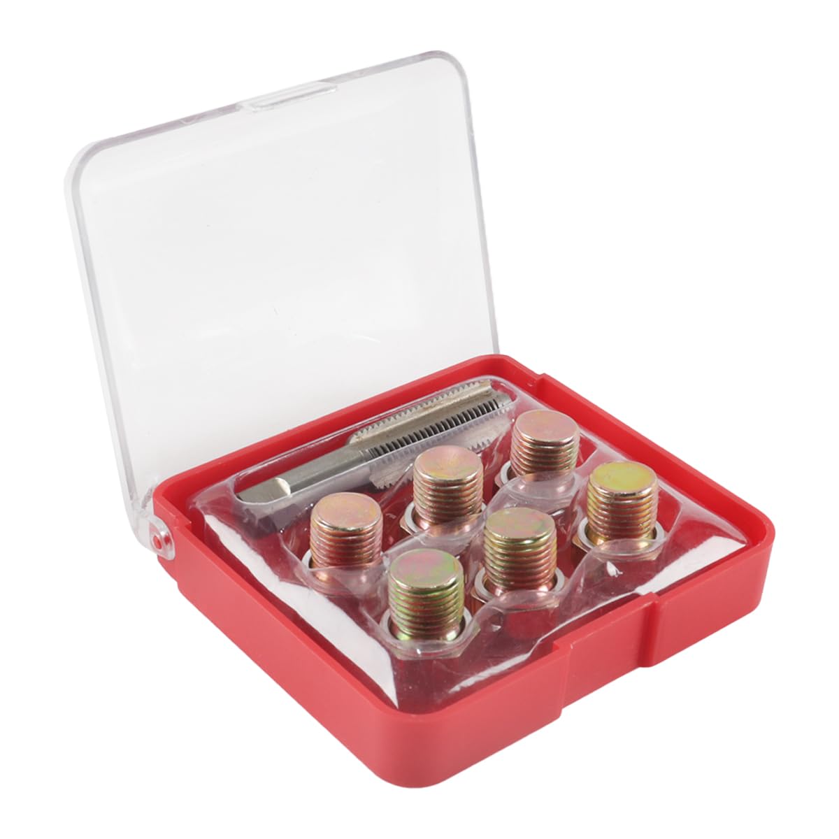 1 set M15 x 1,5 mm, kit di riparazione filettata per tappo di scarico del cambio della coppa dell'olio per auto e veicoli commerciali leggeri