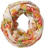  PIECES Damen Schal, All over Druck 17047756/AMANDA TUBE SCARF, Gr. one size, Elfenbein (CREME-)