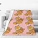 Garfield Blanket Soft Cozy Fleece Throw Blanket Plush Lightweight Warm Fuzzy Flannel Blankets and Throws for Couch Sofa Bed 50