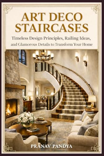 ART DECO STAIRCASES Timeless Design Principles, Railing Ideas, and Glamorous