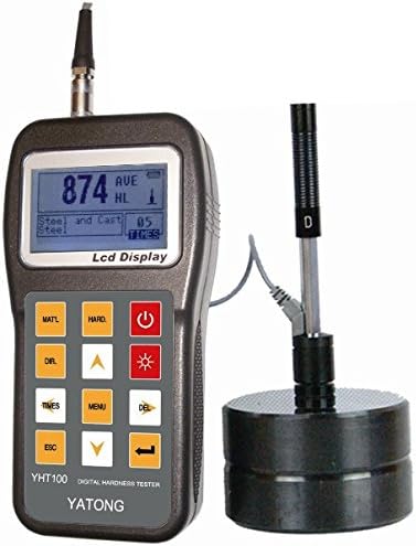 YHT100 Portable Rebound Leeb Hardness Tester Meter