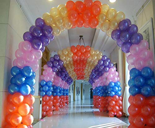 Metallic Shiny Peal Finish Balloons - Pack of 25 (Multi) - Image 3 thumbnail