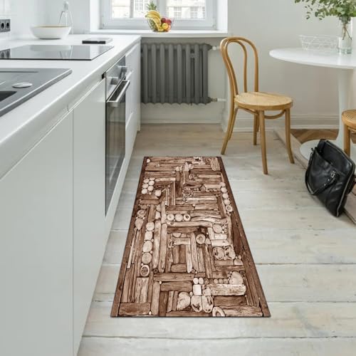 Alfombra antideslizante de 110x180 cm lavable para evitar resbalones en casa 5