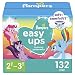 Pampers Easy Ups Pull On Disposable Potty Training Underwear for Girls, Size 4 (2T-3T), 132 Count, Enormous Pack