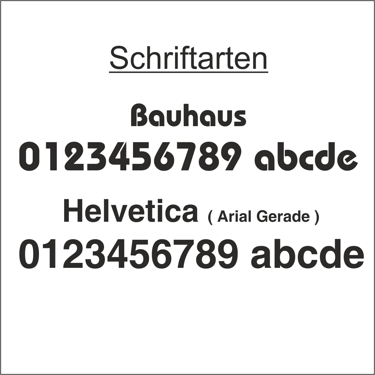 Leskow Metalldesign 3D Hausnummer aus Edelstahl und Schiefer, Individuelles Hausnummernschild, Straßenschild mit Hausnummer, Anthrazit Türschild