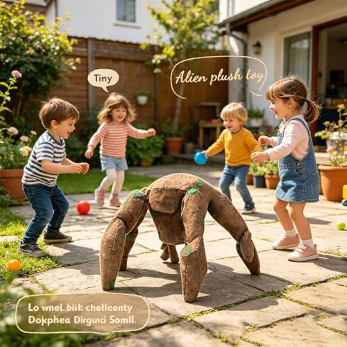 Peluche Project Hail Mary, Peluche Rocky,Peluche Alien，Peluches Sci-FI Douce，Cadeau pour Fans，Idée Cadeau Parfaite – vue 3