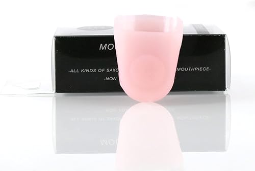 Miniatura 10 de Tapa de boquilla de gel de sílice Protector de boquilla duradera para clarinetesaxofón alto boquilla de saxo tapa protectora tamaño medio (negro)