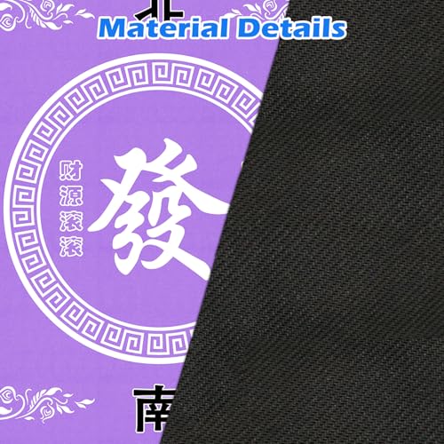 Mahjong Mat tapete para mesa 31.5 in x 31.5 in miniatura 5