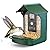 Smart Bird Feeder Camera, Hummingbird Watching Camera with Motion Detection & Auto Capture Bird, 100° Wide Angle & Waterproof 1080P HD Night Vision with 32G Card for Bird Lover