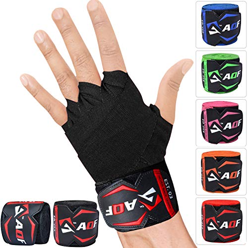AQF Gants intérieurs pour Boxe MMA 4,5 m