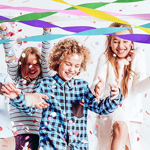 Flashcastle 12 Rolls Streamers Crepe Paper In 6 Colors For Rainbow Party Wedding Birthday Ceremony Festivals Decoration #TOP5