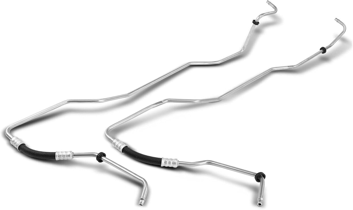 Auto Trans Oil Cooler Hose Assembly V6 Inlet and Outlet for Jeep for Wrangler 3.8L 2007-2011 33.5 in-Length 329-Maximum Operating Temperature (F) 624-997 5801323