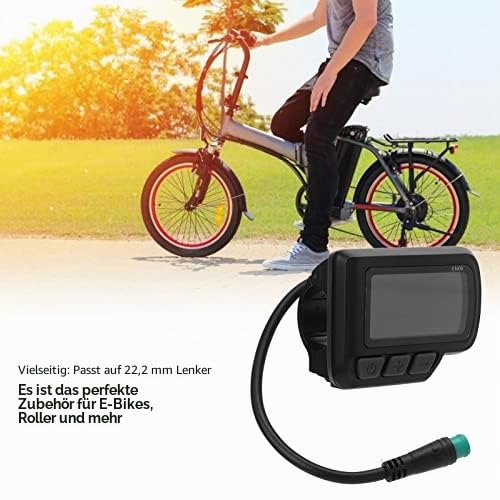Display, LCD-Messgerät mit USB-Geschwindigkeitsanzeige und wasserdichtem Anschluss, Fahrradcomputer für, Mountainbike, Roller, Outdoor-Sportler und Stadtverkehr