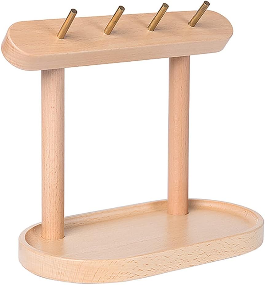 Stylish Jewelry Organizer & Key Rack - Entryway Hanging Storage Stand, Elegant Jewelry Display Tray, Home Décor Key Holder Frame, Porch Accessories (Color: Style 2)
