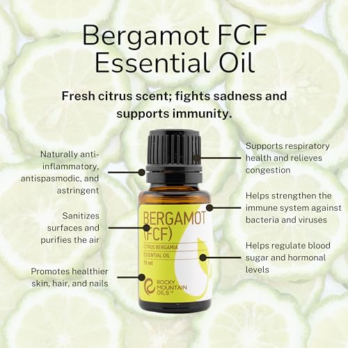 Aceite Esencial de Bergamota Rocky Mountain Oils 15ml miniatura 2