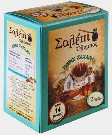 Salepi Olympus (Salep, Sahlab) No Sugar, 100 gr (25 Servings)
