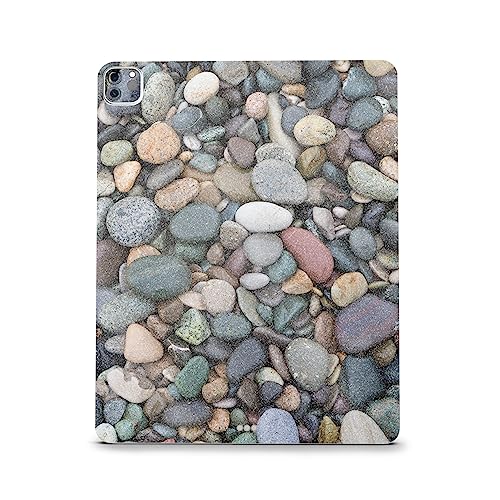 Image of MightySkins Carbon Fiber Skin Compatible with Apple iPad Pro 12.9 inch M2 6th Gen (2022) Full Wrap Kit - Riverbed | Protective, Durable Textured Carbon Fiber Finish | Easy to Apply | Made in The USA
