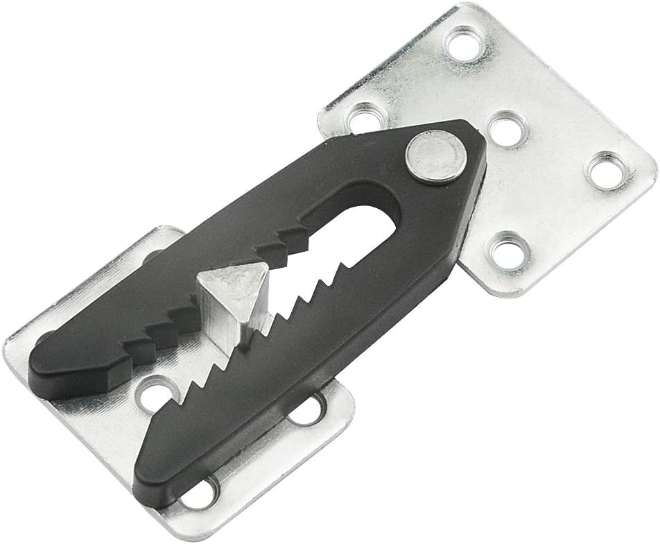 Miniatura 4 de TOVOT Juego de 4 conectores seccionales de sofá de acero, conectores seccionales para muebles