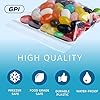 1000 Count - 2 x 2 Small Zip Bags, Mini Reclosable Zipper Baggies, 2 Mil, Clear Plastic Resealable Storage Bags with Zip Top Lock for Packaging Jewelry, Pills, Buttons, Candy, Seeds, Powders - GPI