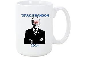 Dark Brandon Coffee Mug: Your Daily Dose of Presidential Power