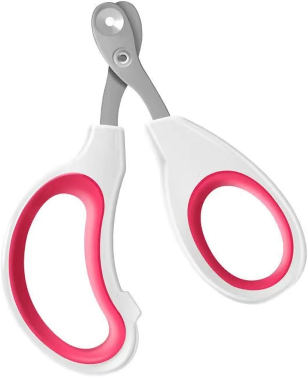 Cat Nail Clippers with Circular Cut Hole-Avoid Over Cutting Pet Nail Clippers-Sharp Angled Blade Professional paw Trimmer Set