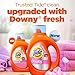Tide Plus Boost of Ultra Downy Liquid Laundry Detergent, April Fresh Scent, 92 fl oz, 65 Loads, Laundry Detergent Liquid with Long-Lasting Freshness