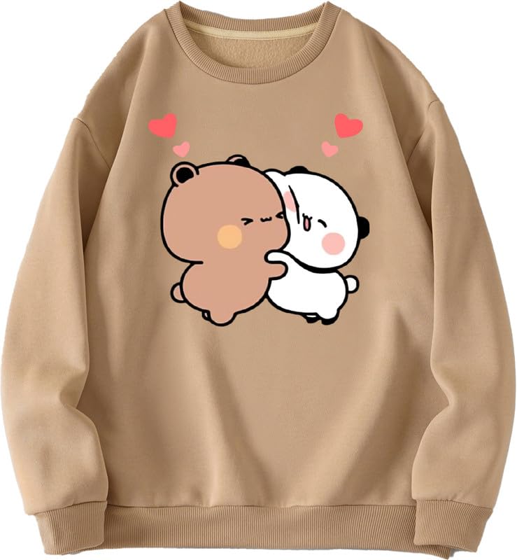 beltly Heart Sweatshirt Women Causal Stylish Hoodie Latest Black Pink Lavender Beige White Brown 399 499 Under-picture-26