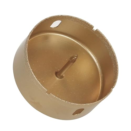 Miniatura 5 de Sierra perforadora de diamante soldada de 3-12 pulgadas con broca central para cerámica, porcelana, azulejos, vidrio, cuarzo de granito, mármol,