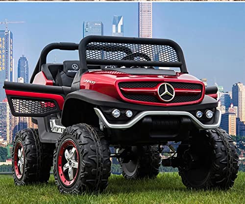 Kids Electric Ride on car Mercedes-Benz with RC Remote -Power Wheel 24v UTV Buggy Style Kids Ride on car RZR 2 Adjustable seat 24VOLTS Rubber Tires Holds 160 lb (mp3) Bluetooth 10 mph New 2022