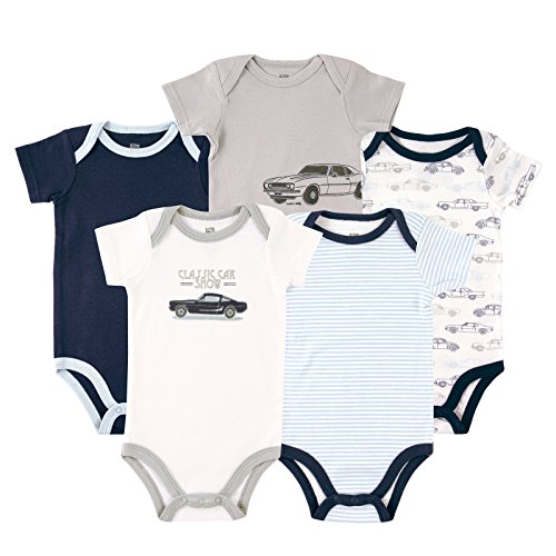 Image of Hudson Baby Unisex Thermal Preemie Layette Set 4pc Long Sleeve Outfit, Sage Dinosaur