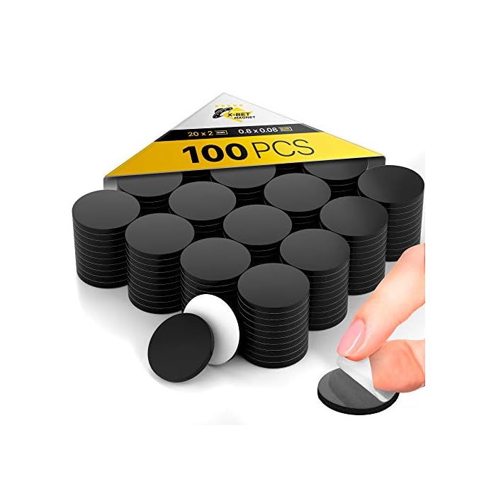 Buy Adhesive for Crafts 100 PCs Flexible Round with